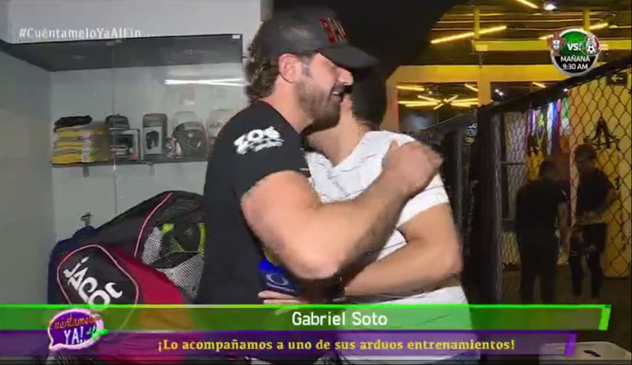 VIDEO: ¡Mira a Gabriel Soto en su entrenamiento de artes marciales!