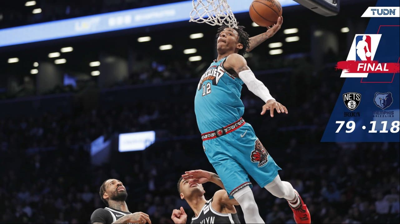 Memphis apalea a Brooklyn y liga tres triunfos consecutivos
