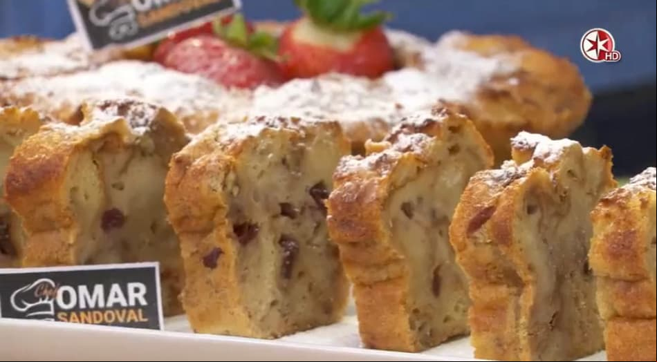 Receta: Budín de pan