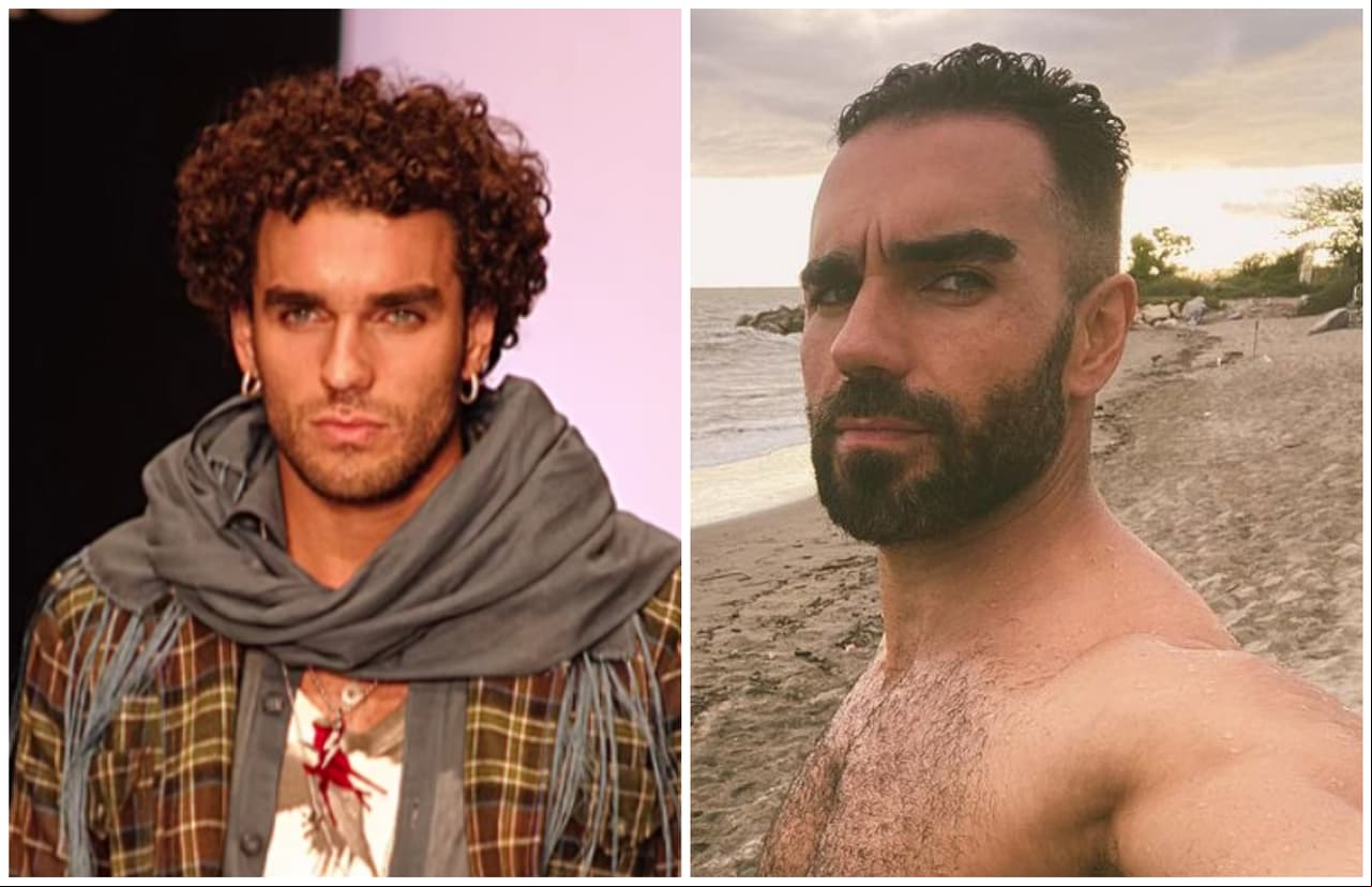 Marcus Ornellas recuerda sus inicios como modelo, ¡y así se veía!