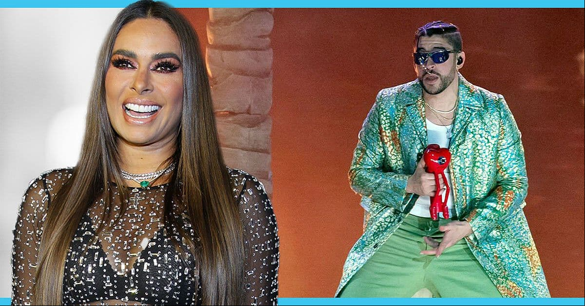Galilea Montijo y Kunno sacan los pasos prohibidos en concierto de Bad Bunny
