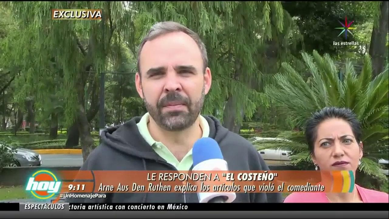 Arne Aus Den Ruthen le responde al Costeño
