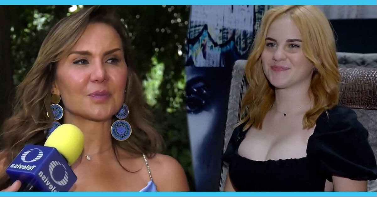 Michelle Vieth rompe en llanto al ver a su hija actuando en una película