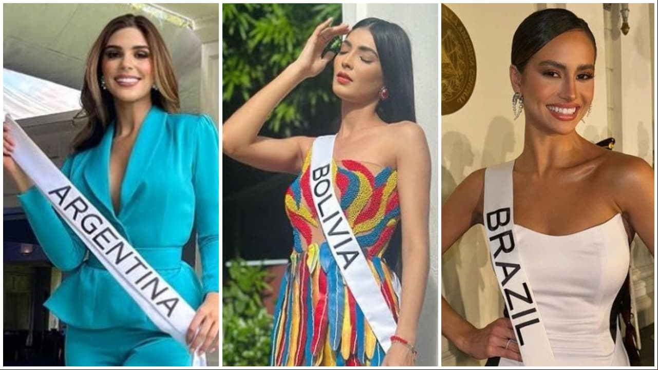 Yamile Dajud, María Estefany Rivero y María Brechane