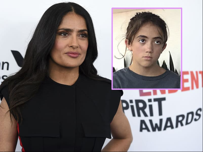 Hija de Salma Hayek le corta el cabello y enloquece Instagram