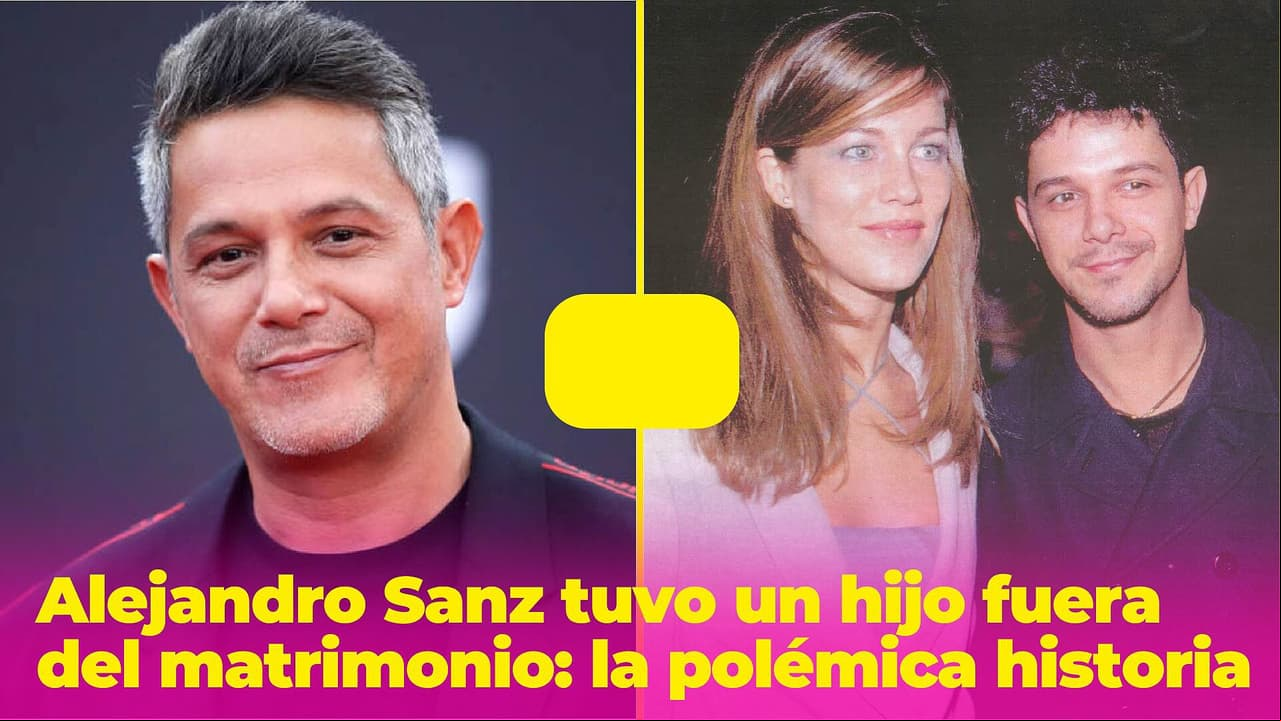 Alejandro Sanz tuvo un hijo fuera del matrimonio: su confesión causó mucho revuelo