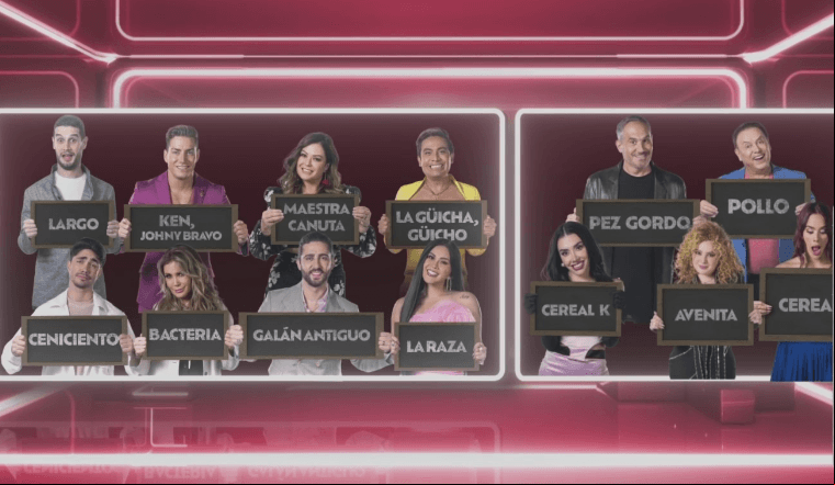 Apodos de La Casa de los Famosos México