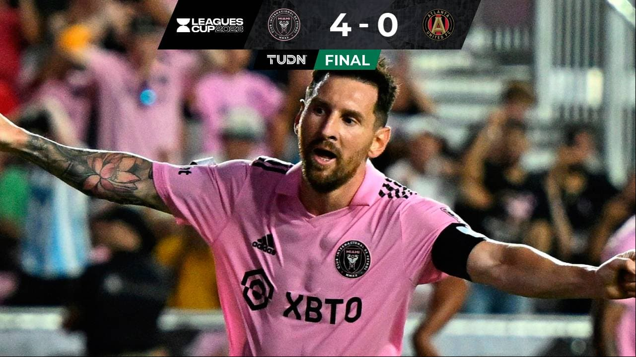 Leo Messi desmantela al Atlanta United con dos goles y una asistencia