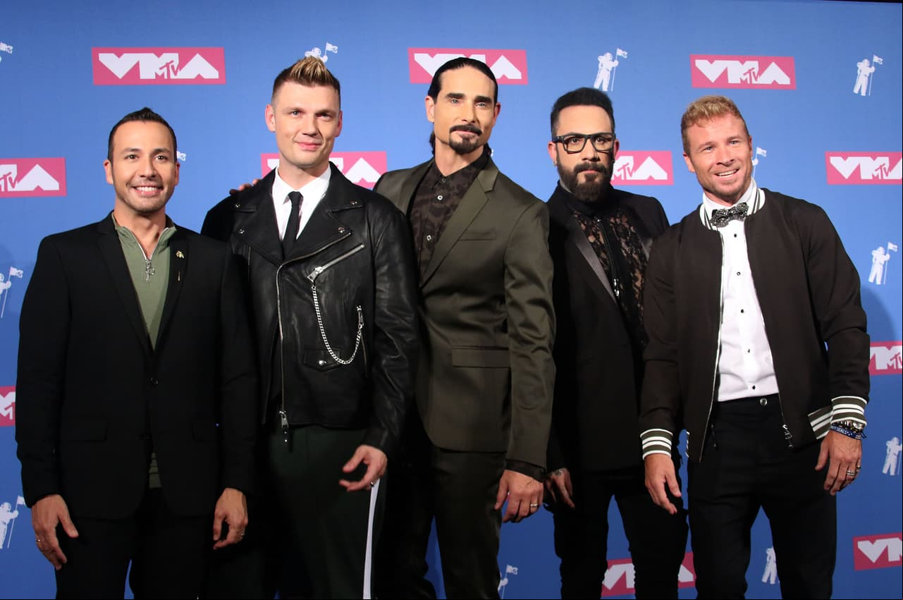 Los galanes de la noche fueron sin duda alguna los Backstreet Boys