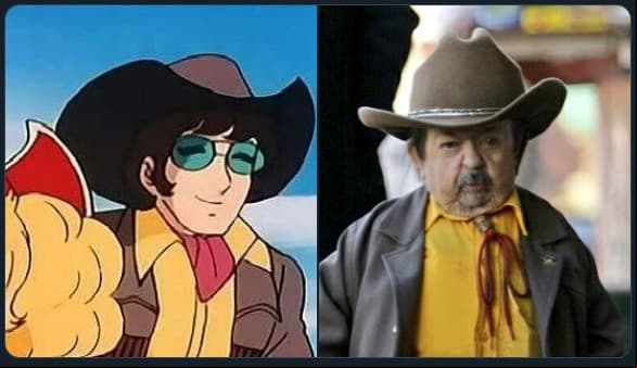 Margarito con su peculiar voz y sentido del humor, como "Stear" un amigo de "Candy Candy".
