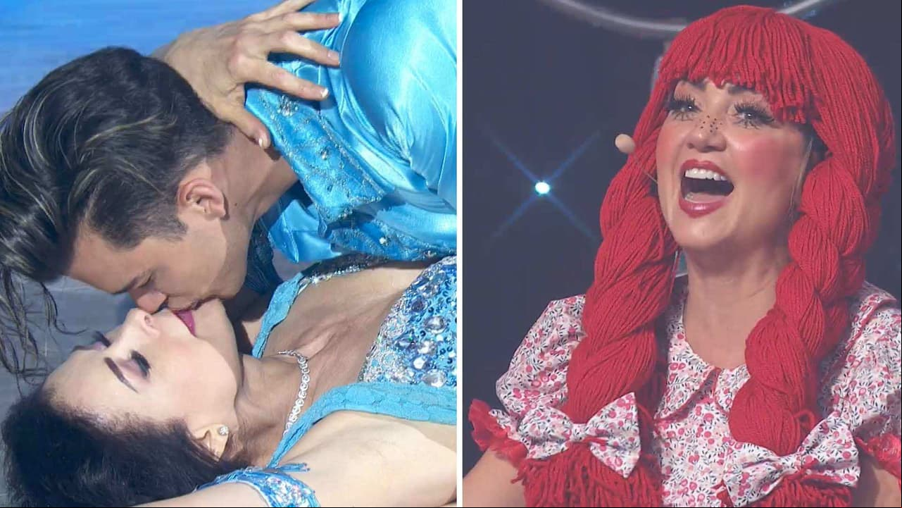 Lourdes Munguía y Brandon protagonizan apasionados besos durante su presentación en Las Estrellas Bailan en Hoy