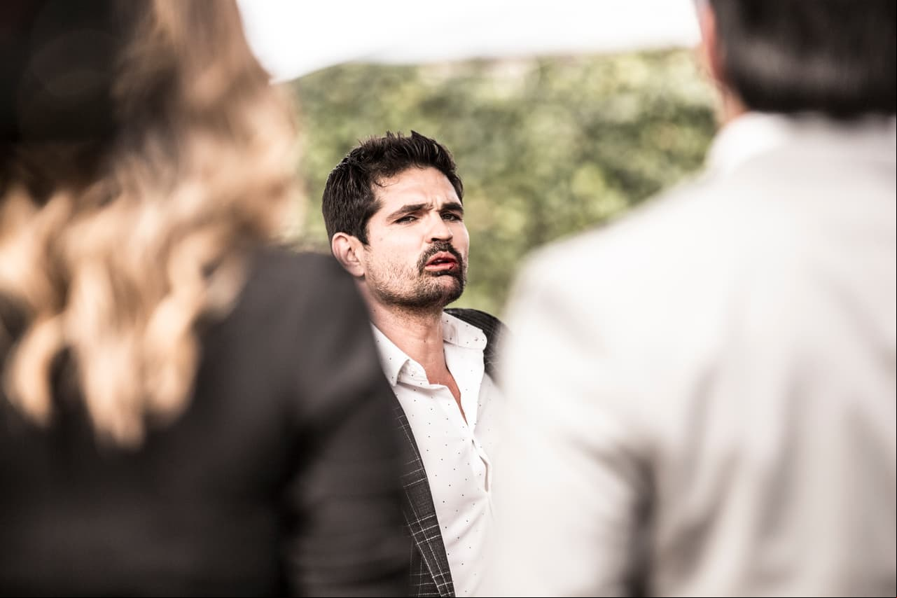 "Arruinaste mi vida": En fotos, Damián intenta matar a Ricardo en Como tú no hay 2