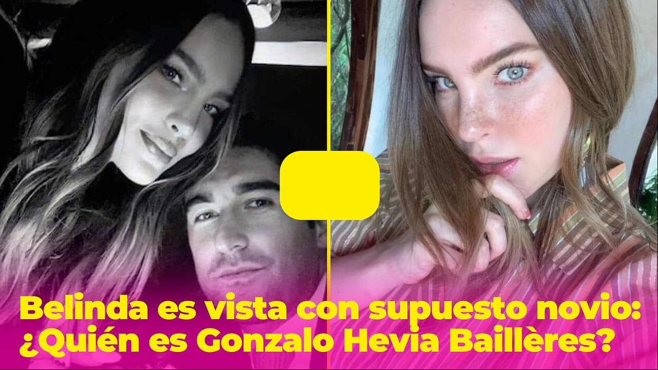 Belinda es vista con supuesto nuevo galán: ¿Quién es el empresario Gonzalo Hevia Baillères?