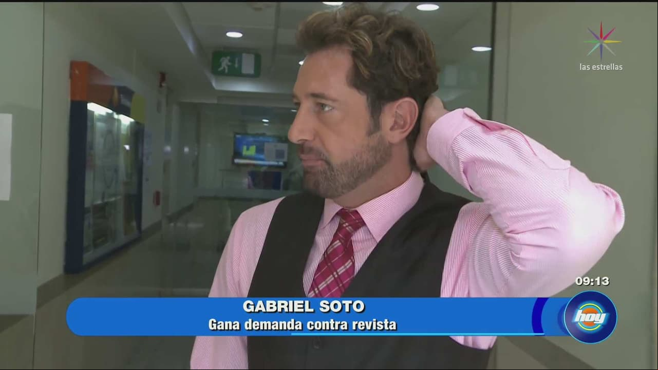 Gabriel Soto gana demanda contra revista por el escándalo de Marjorie de Sousa