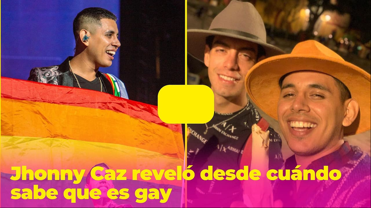 Jhonny Caz reveló desde cuándo sabe que es gay y cuándo tuvo su primer crush