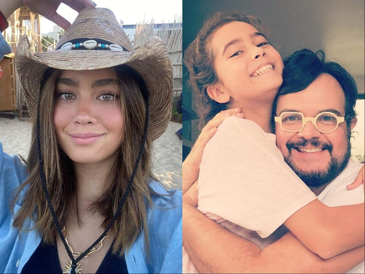 Natalia y su papá Aleks Syntek