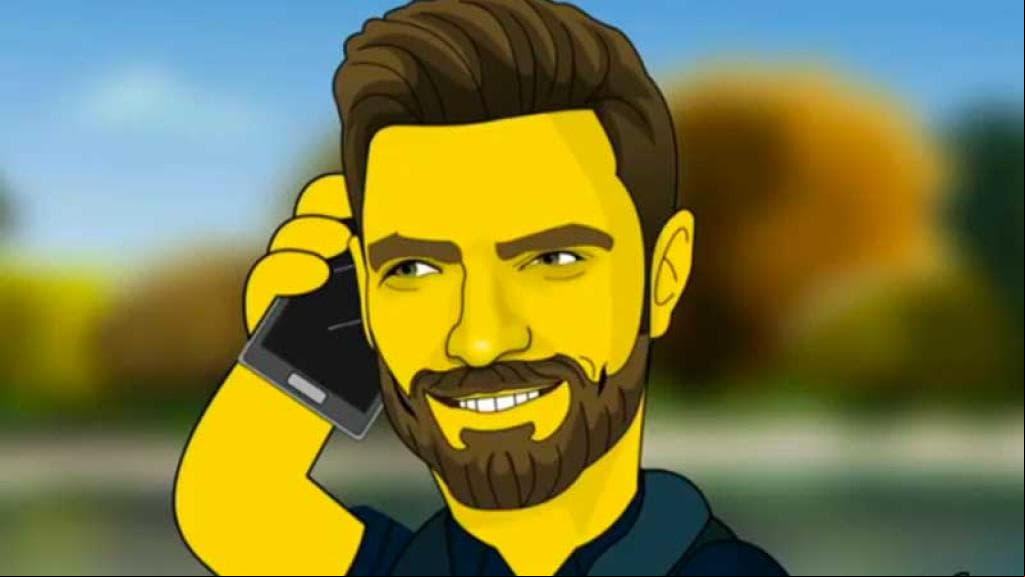 Julián Gil se convierte en Simpson para ‘sonsacar’ a Homero