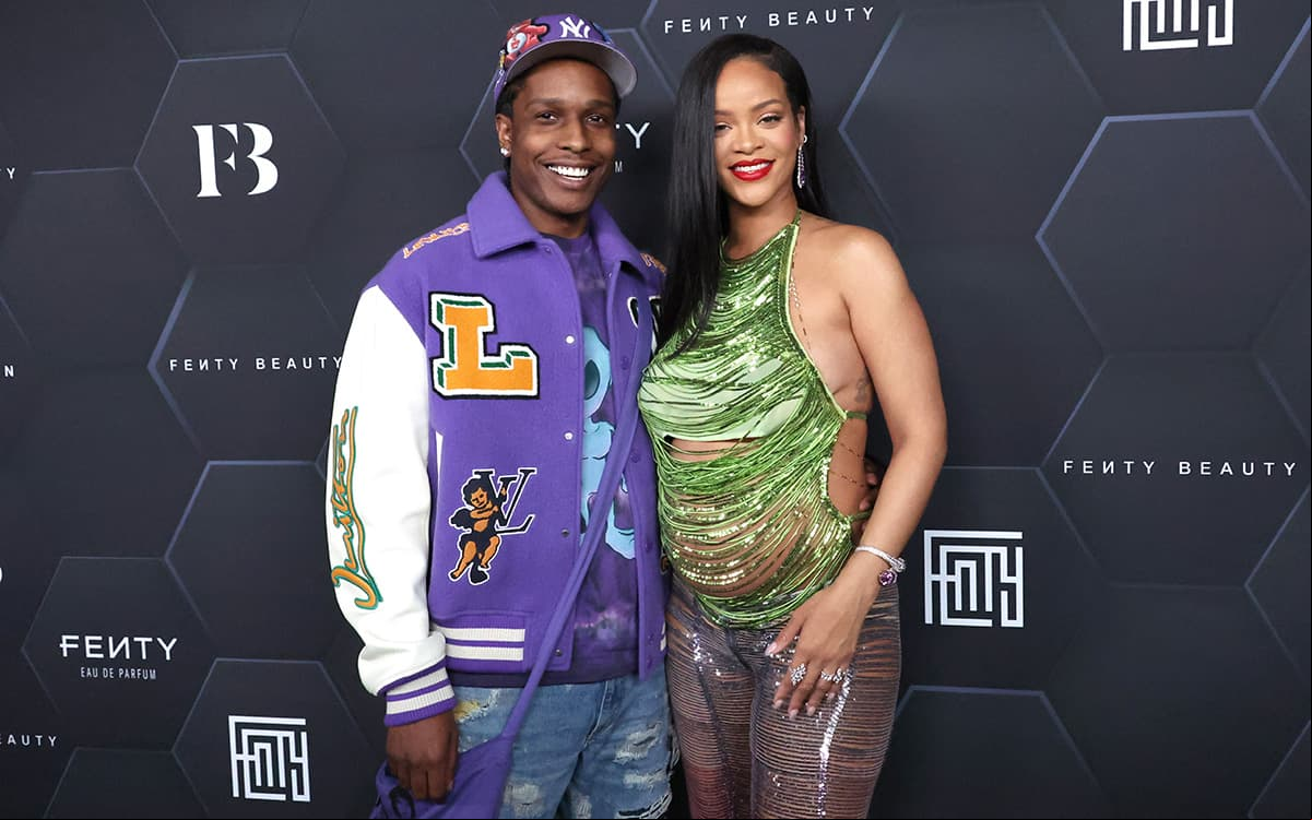 Rihanna y A$AP Rocky posaron para Vogue con su primer hijo, nacido en mayo del año pasado
