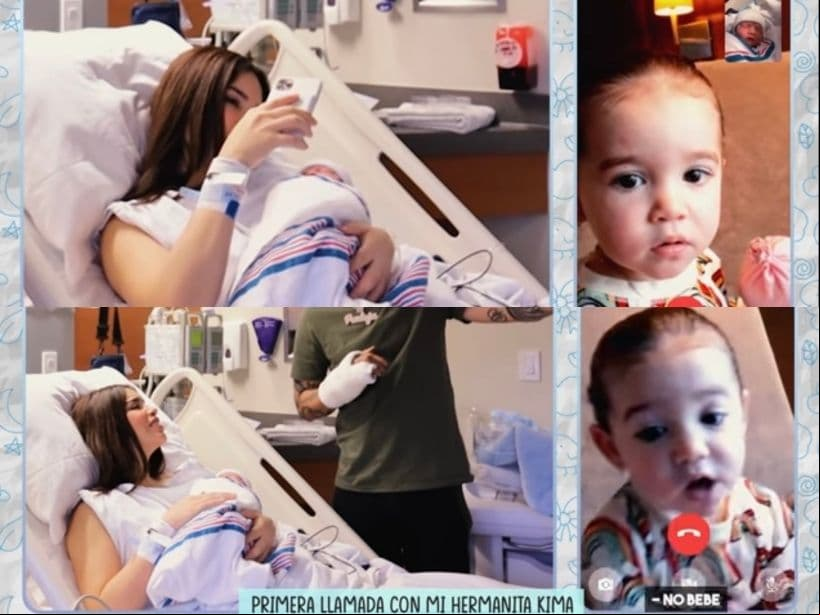 “No, bebé no”: Así reaccionó Kima al conocer a Juanito, su hermanito.