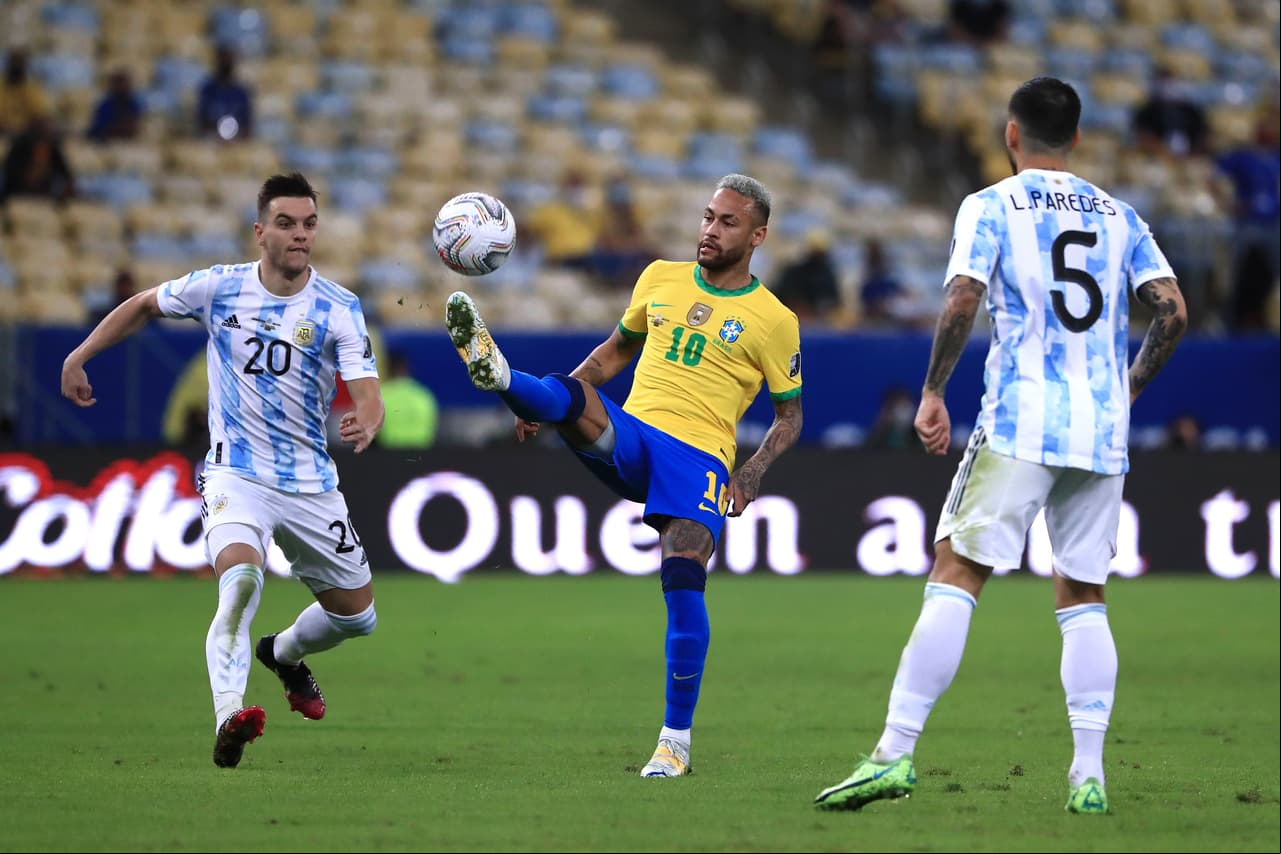 Con un gol de Ángel Di María el equipo argentino se impuso a Brasil con lo que se convirtió en campeón de la Copa América.