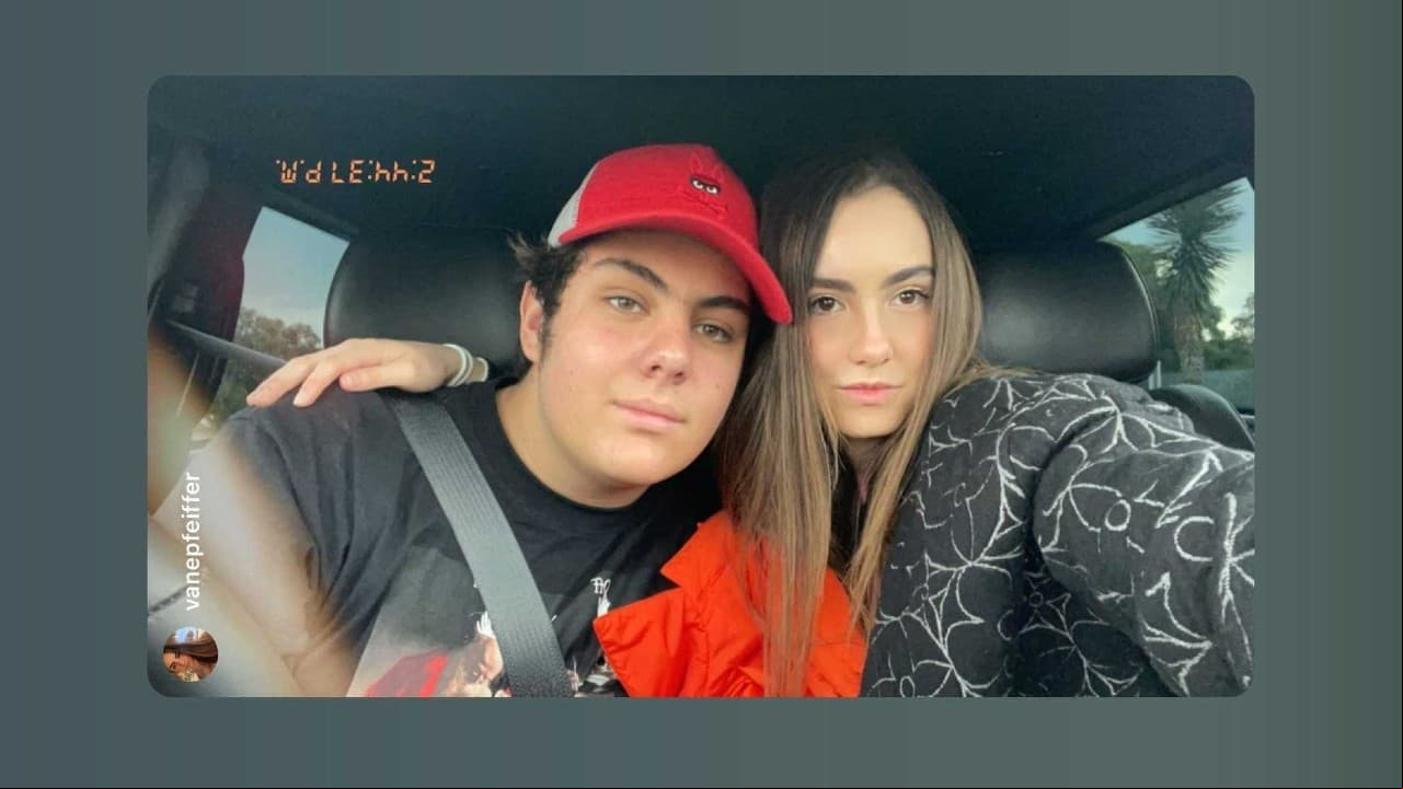 Novia del hijos de Victoria Ruffo conmovió al mostrar una tierna foto junto al joven