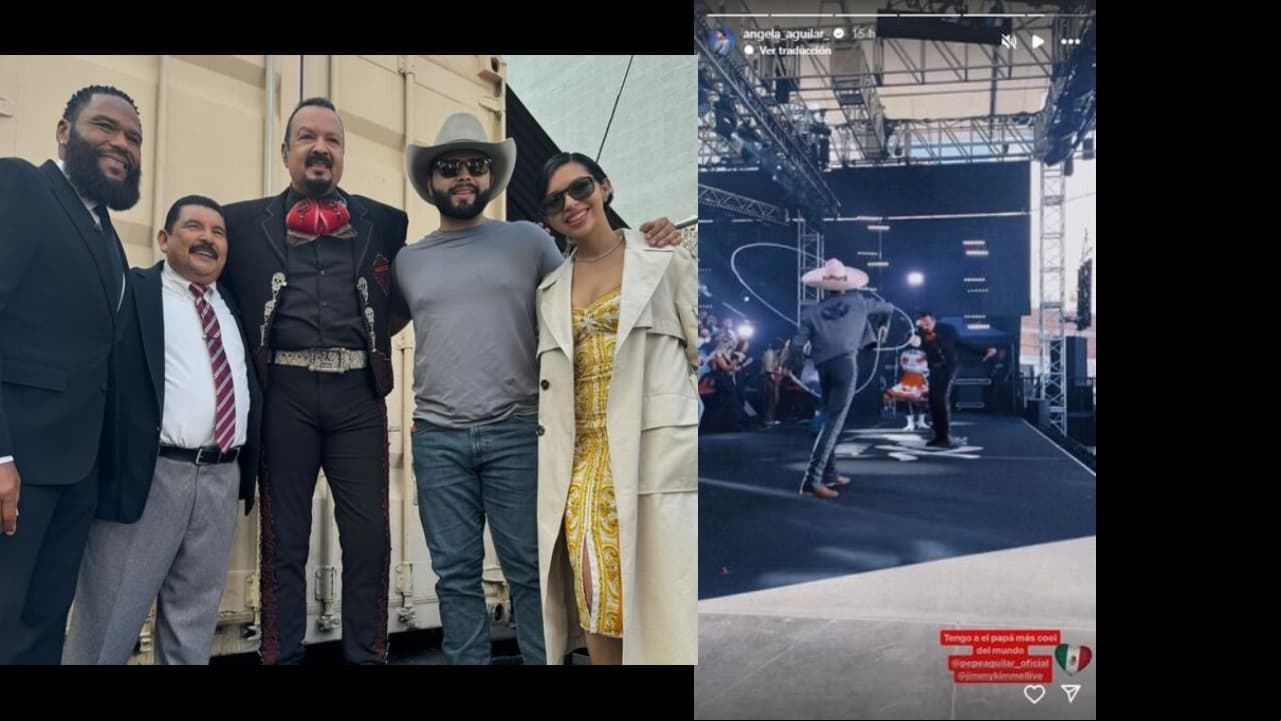 Ángela Aguilar presume la gran relación con su papá Pepe Aguilar