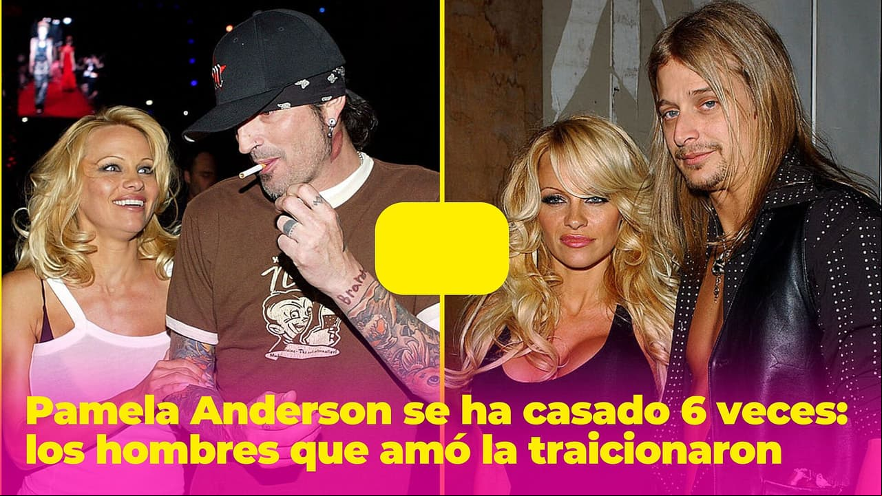 Pamela Anderson no le guarda rencor a los hombres que la traicionaron: se ha casado 6 veces