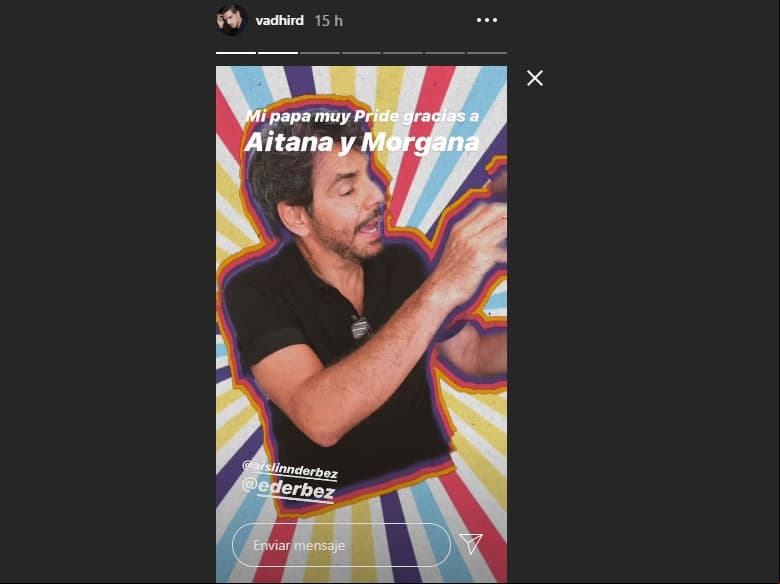 Vadhir Derbez se burló del cambio de look al que Aitana sometió a Eugenio Derbez