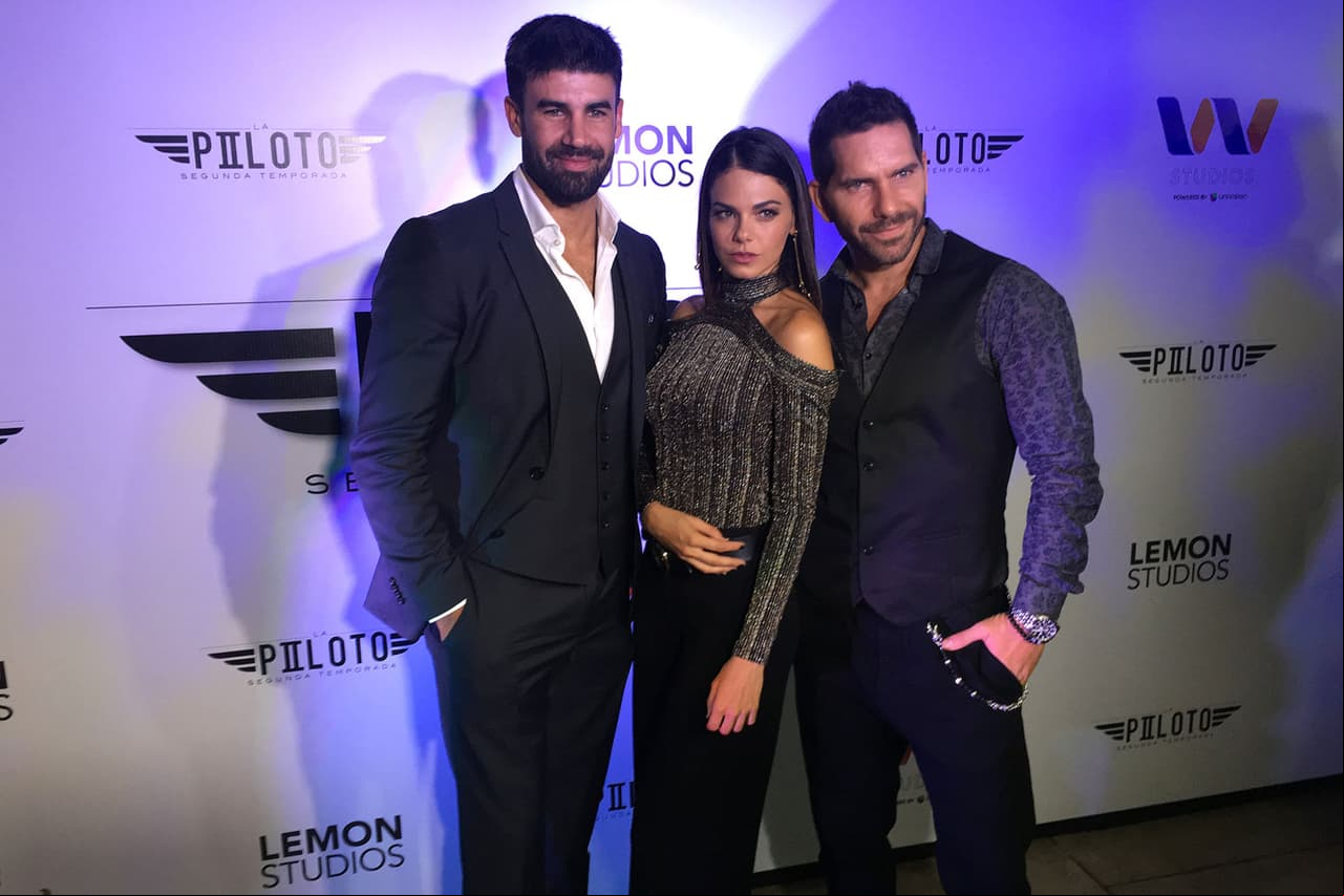 Se estrenó la segunda temporada de La Piloto II, motivo por el cual se realizó una alfombra roja donde arribaron sus protagonistas.