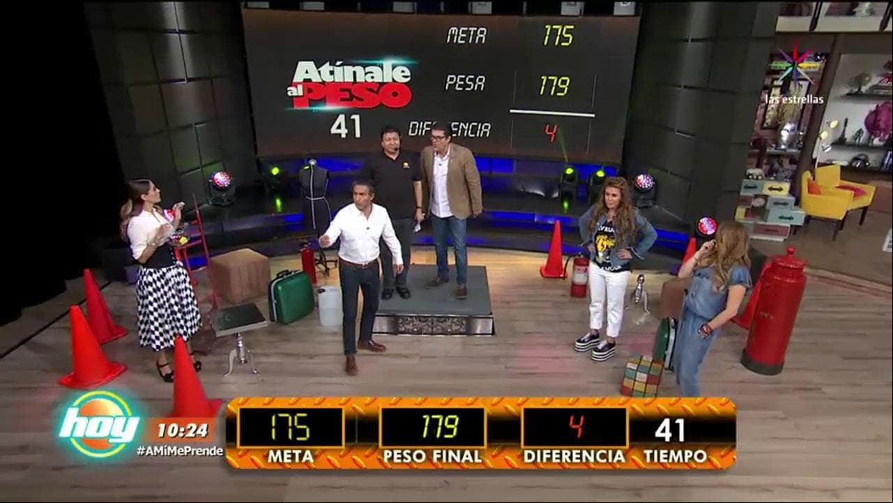 ¡De nervios! Adivina quién le atinó al peso