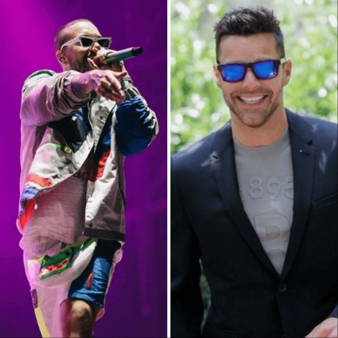 El comentario de J Balvin a la foto de Ricky Martin que nadie se esperaba