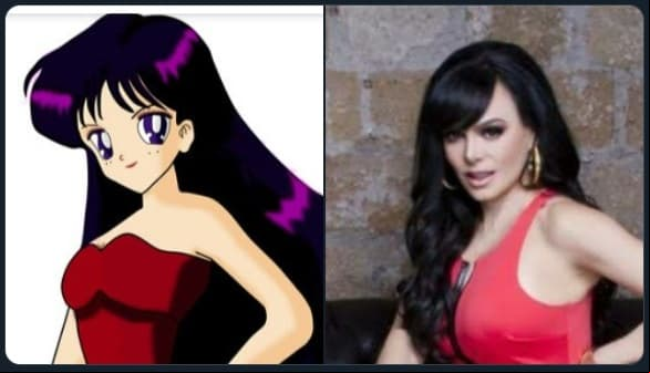 Maribel Guardia fuwe comparada con "Sailor Mars".