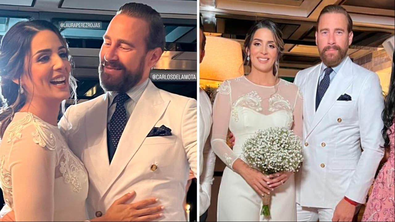 Así fue la lujosa boda de Carlos de la Mota, quien hasta cantó con mariachi