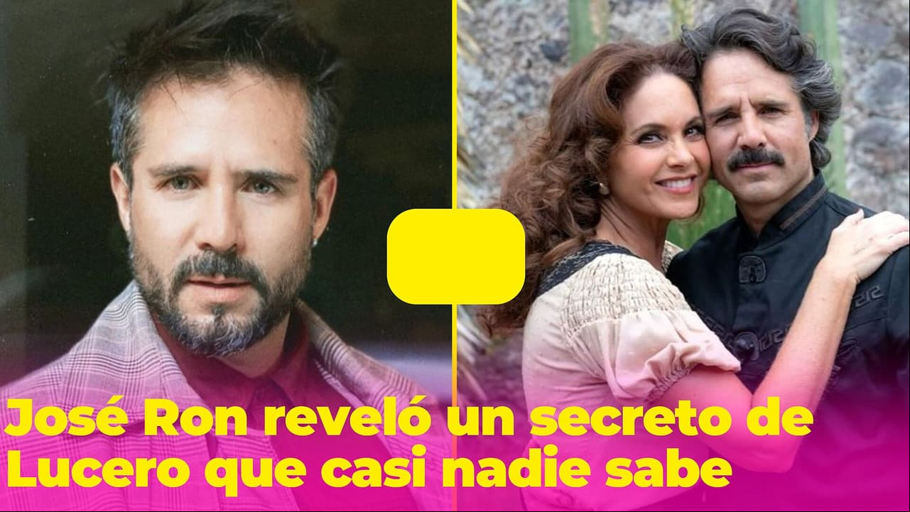 José Ron reveló un secreto de Lucero que la actriz nunca había confesado públicamente