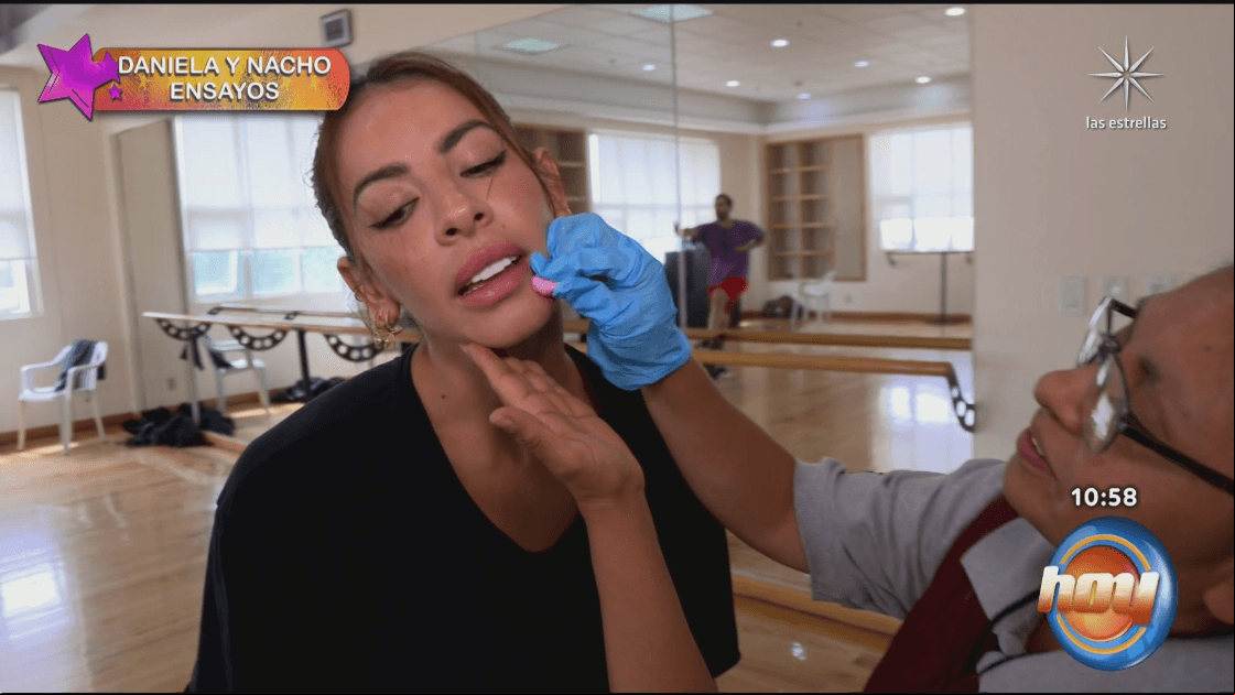 Daniela Fainus sufre incidente en los ensayos de 'Las Estrellas bailan en Hoy'