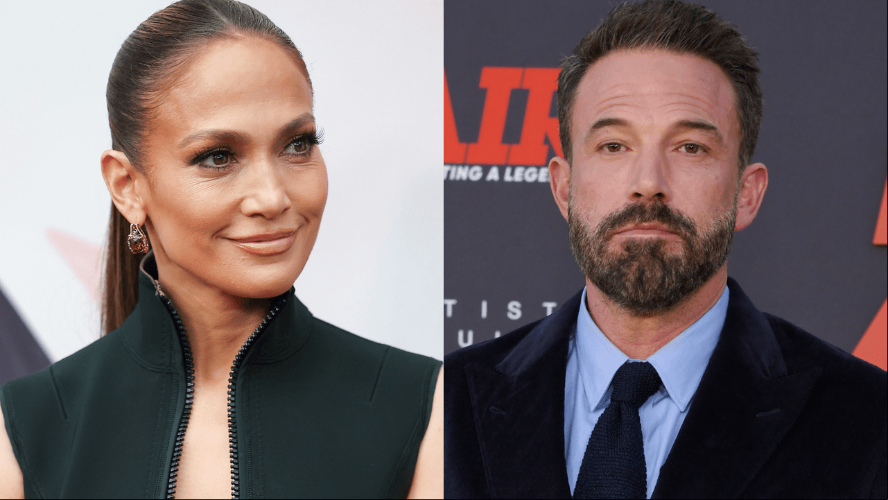 Cachan a JLo y Ben Affleck 'comiéndose' a besos sobre sofá de una tienda
