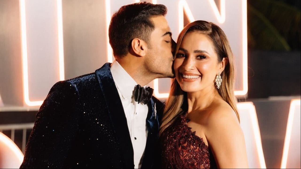 Carlos Rivera y Cynthia Rodríguez