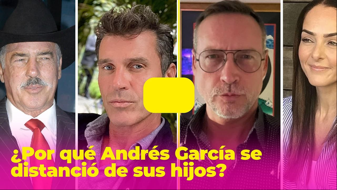 ¿Por qué Andrés García se peleó con sus hijos? Las polémicas declaraciones que los distanciaron