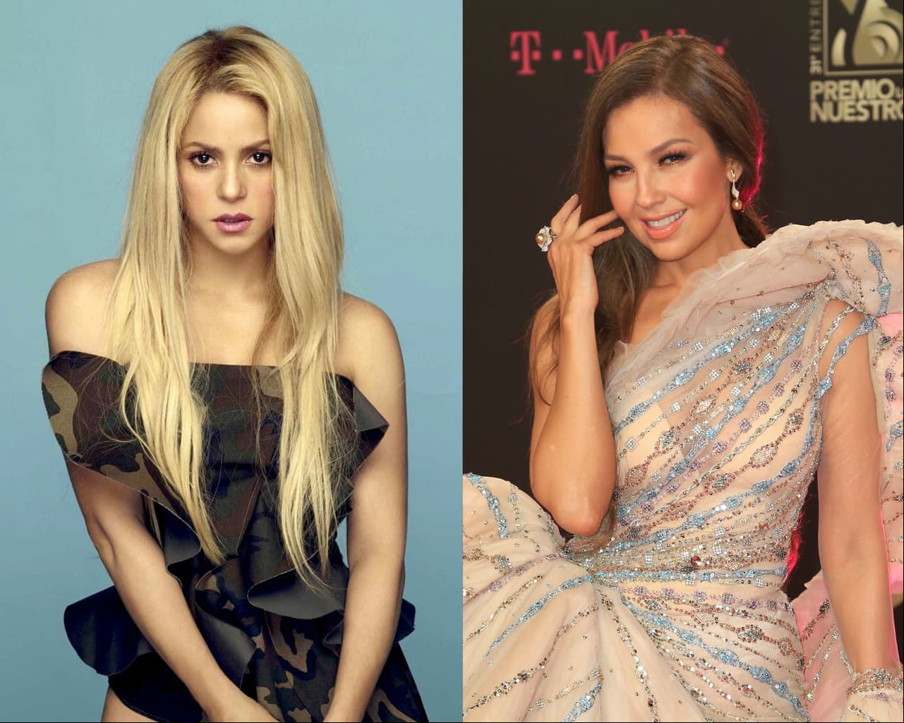 Thalía rompe el silencio sobre supuestos insultos a Shakira