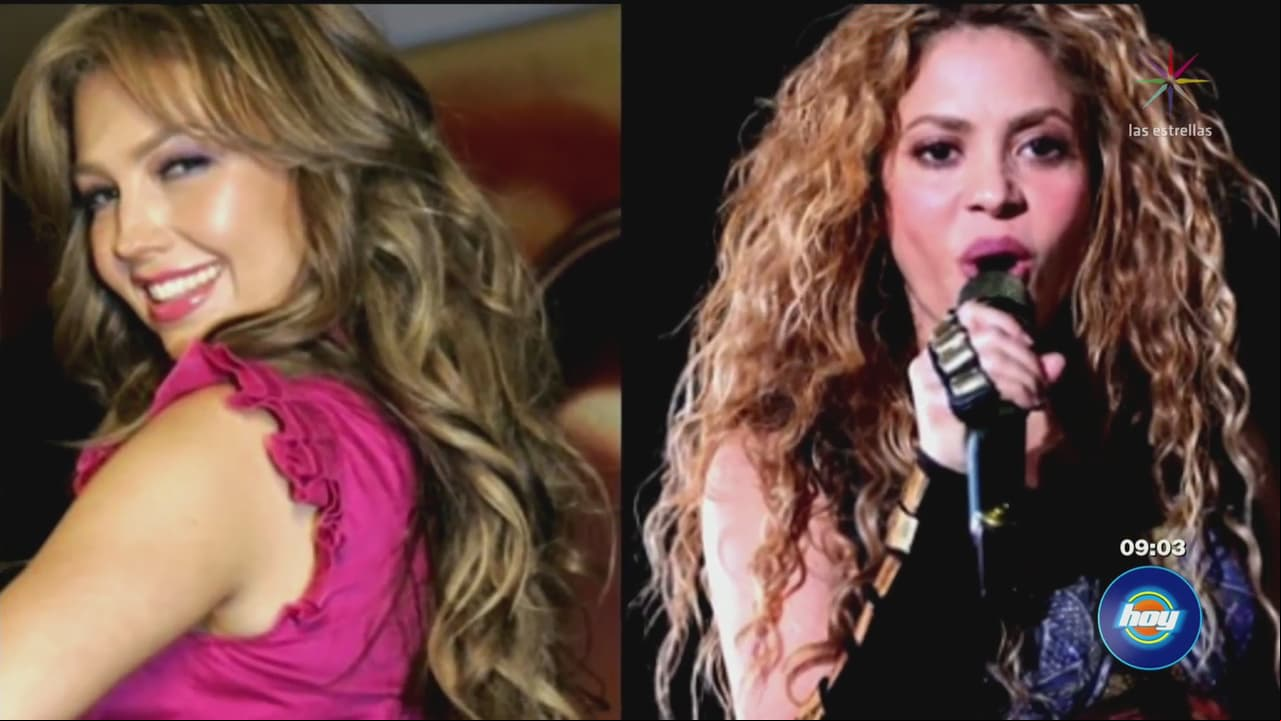 Disputa entre Shakira y Thalía