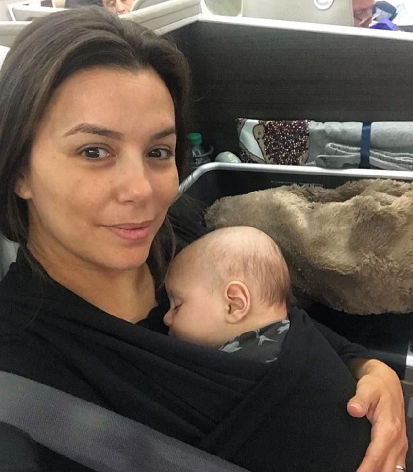 Eva Longoria en camino al rodaje de 'Dora la Exploradora'