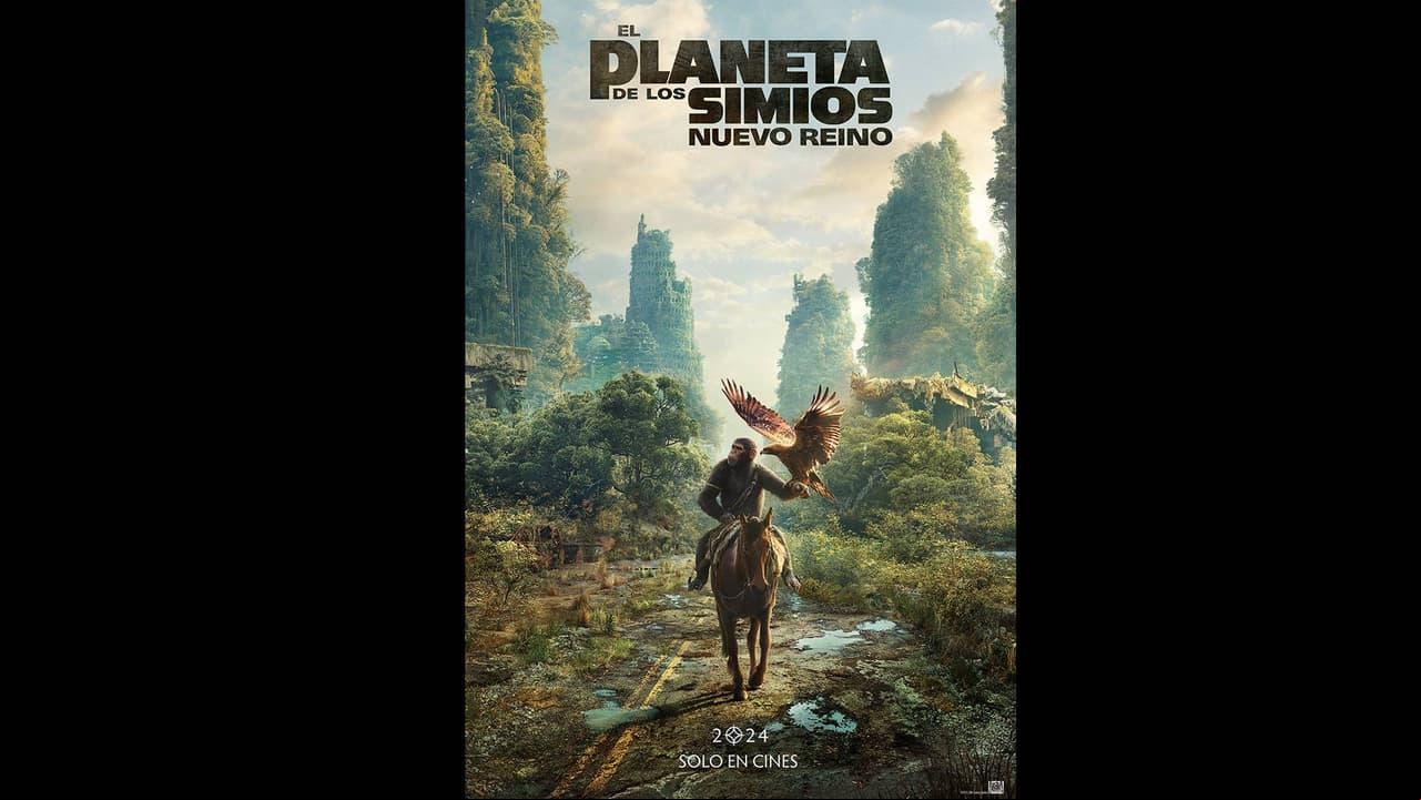 Póster de la película 'El planeta de los simios: Nuevo reino'