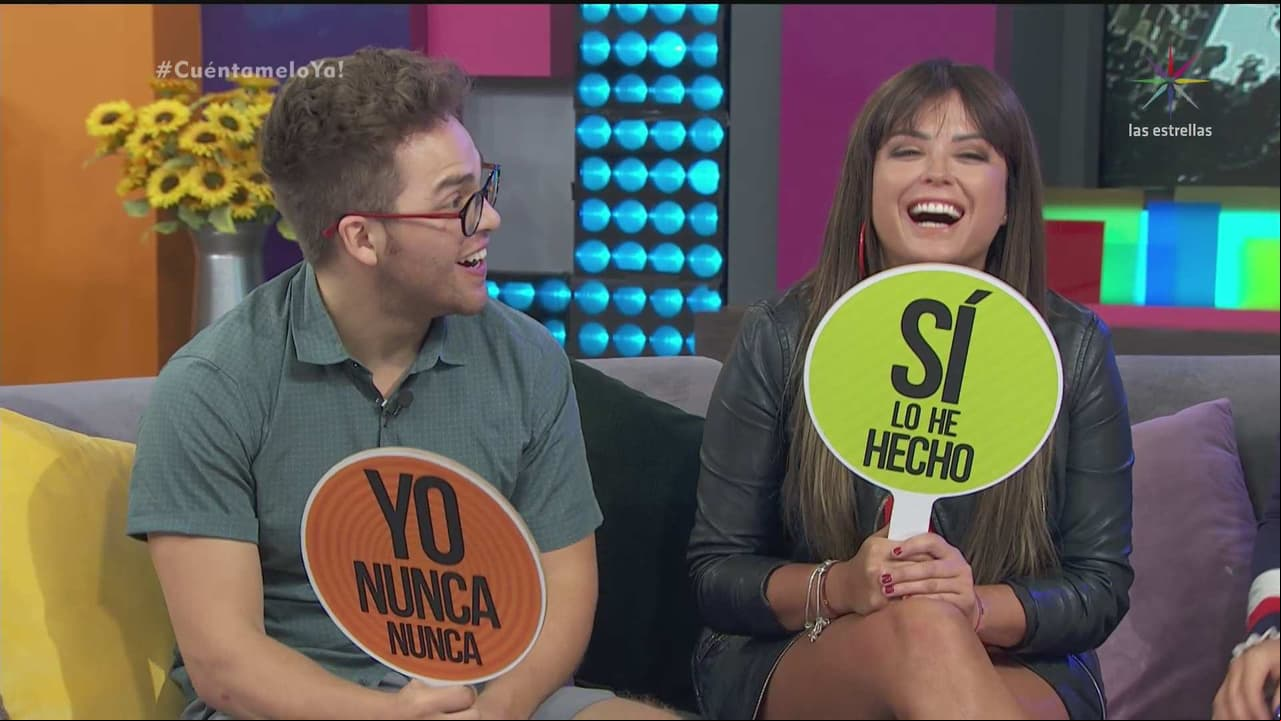 Me caigo de risa juega ‘Yo nunca, nunca’ en Cuéntamelo ya!