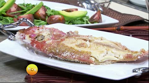 Receta: Pescado a la sal