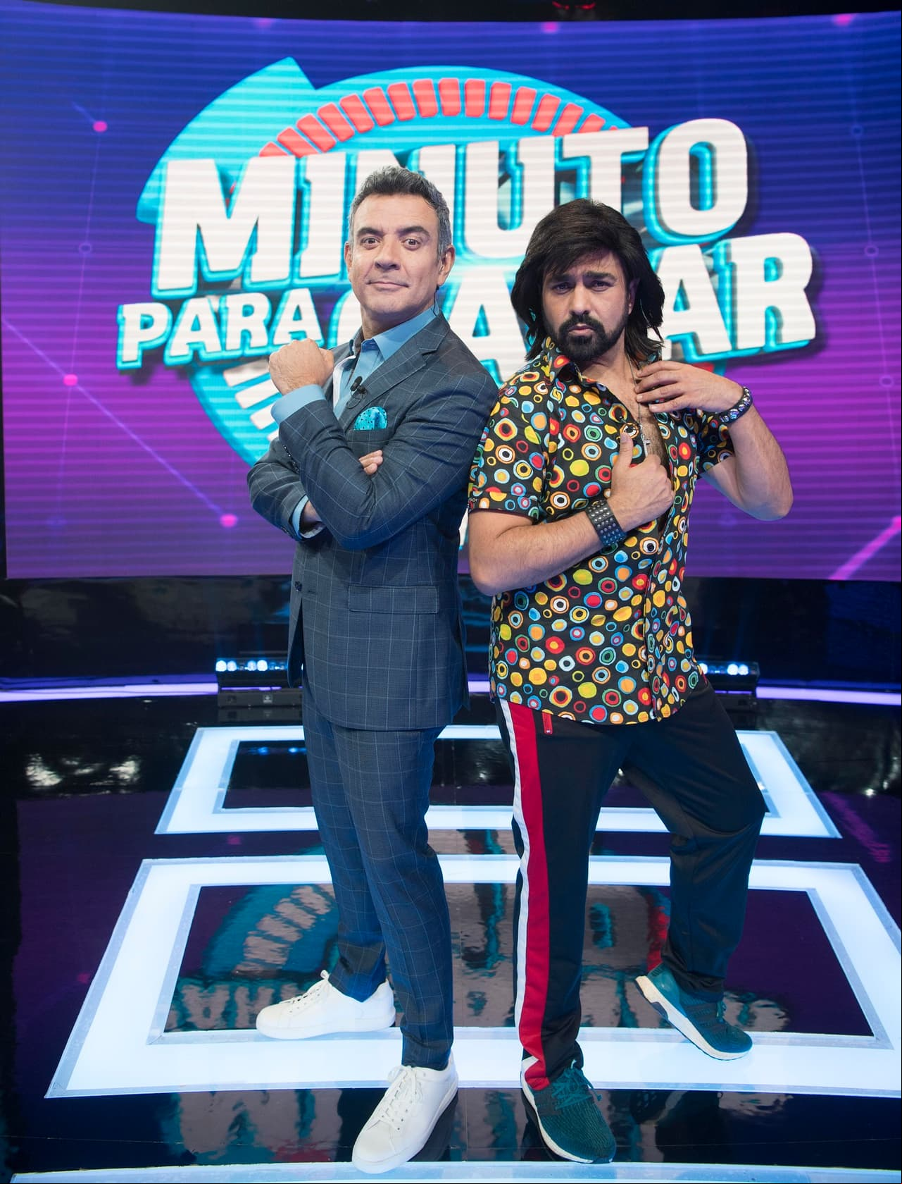 Albertano le enseña a ligar a Sandarti en Minuto Para Ganar VIP y el 'Piojo’ saca la garra