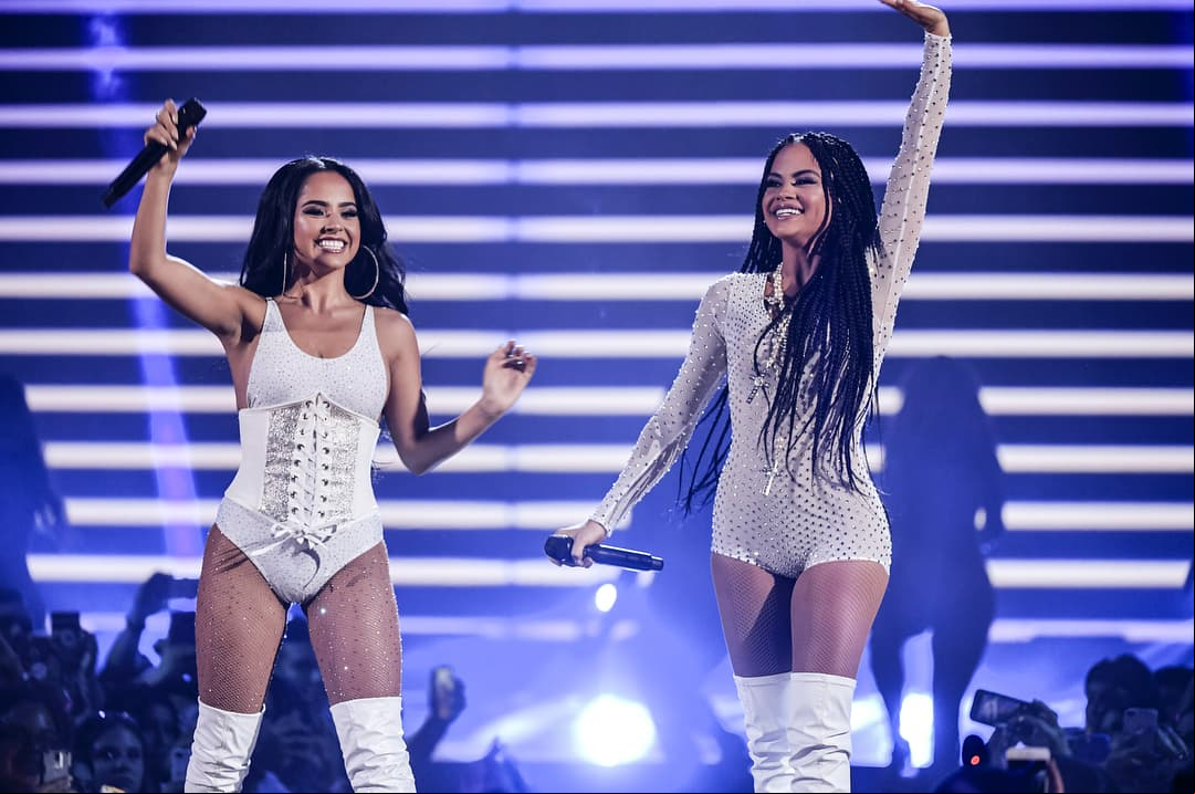 Natti Natasha y Beck G deslumbraron en el evento
