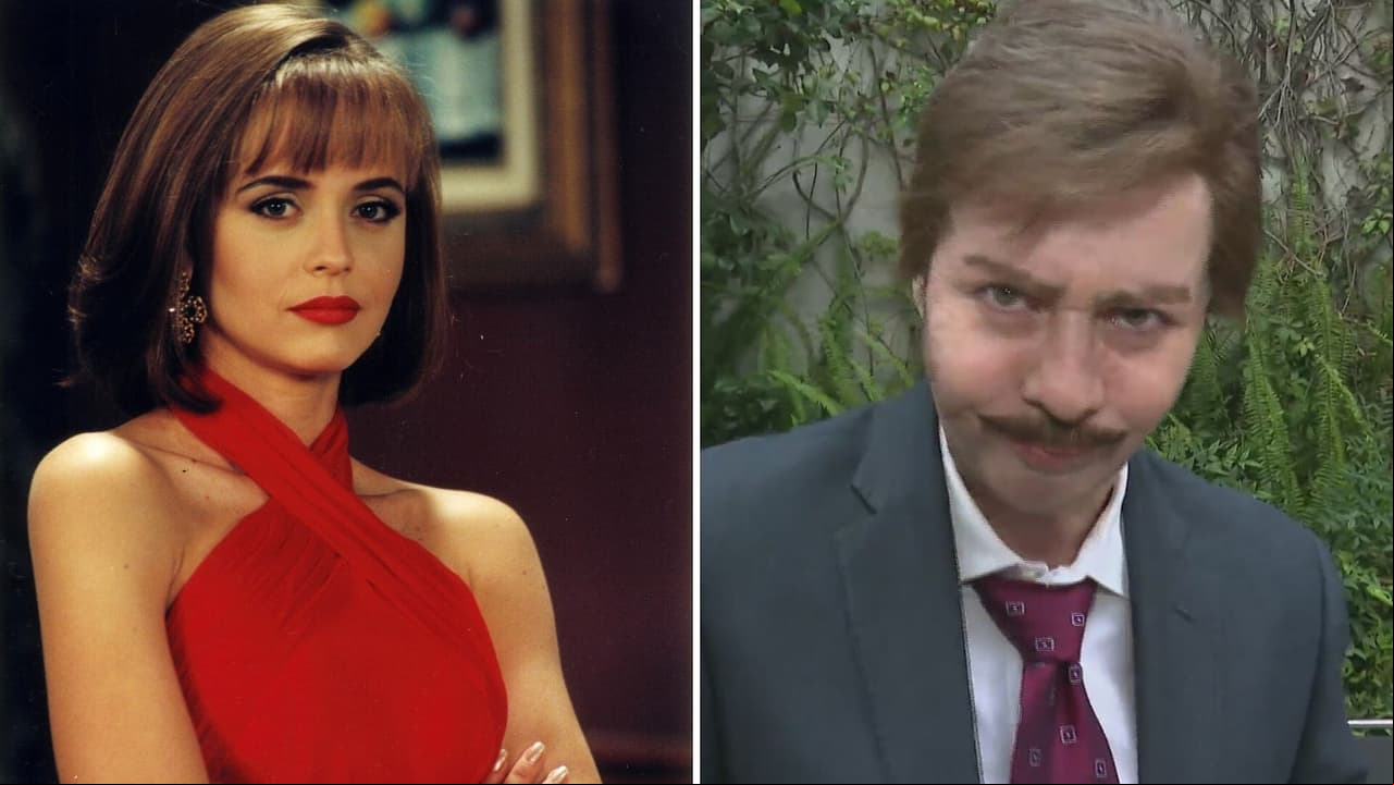 Gaby Spanic se convierte en hombre y enamora a Andrea Legarreta