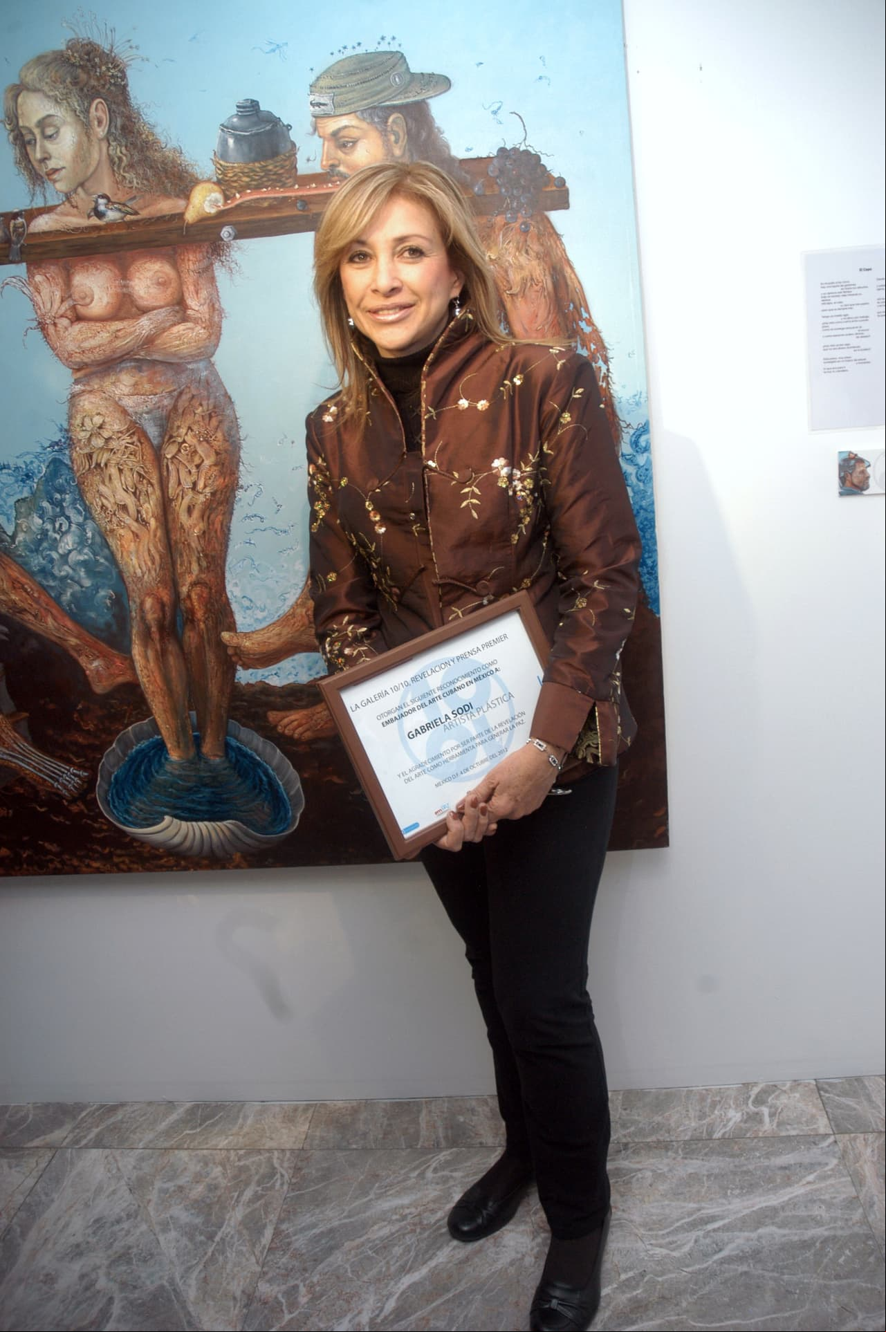 Después nació Gabriela, quien recientemente fue candidata a diputada federal en la Ciudad de México, y que se dedicó a las bellas artes, pues es pintora y muralista. Además, se ha desempeñado como periodista e historiadora del arte.