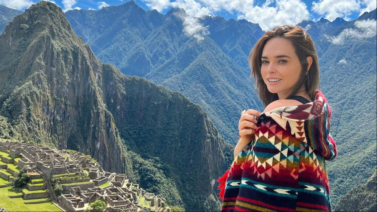 Bajan a Fabiola Guajardo a la fuerza de Machu Picchu en sus vacaciones