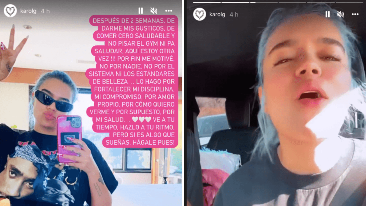 Karol G enamora al dejarse ver al natural, sin maquillaje